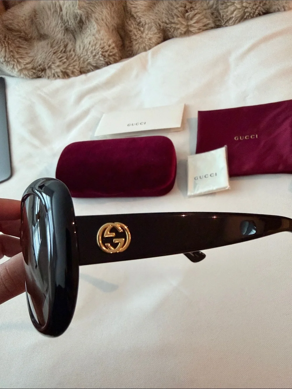 Gucci Black Sunglasses
